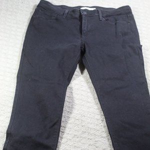 Levi's Women's Size 10 Black Mid Rise Skinny Jeans
